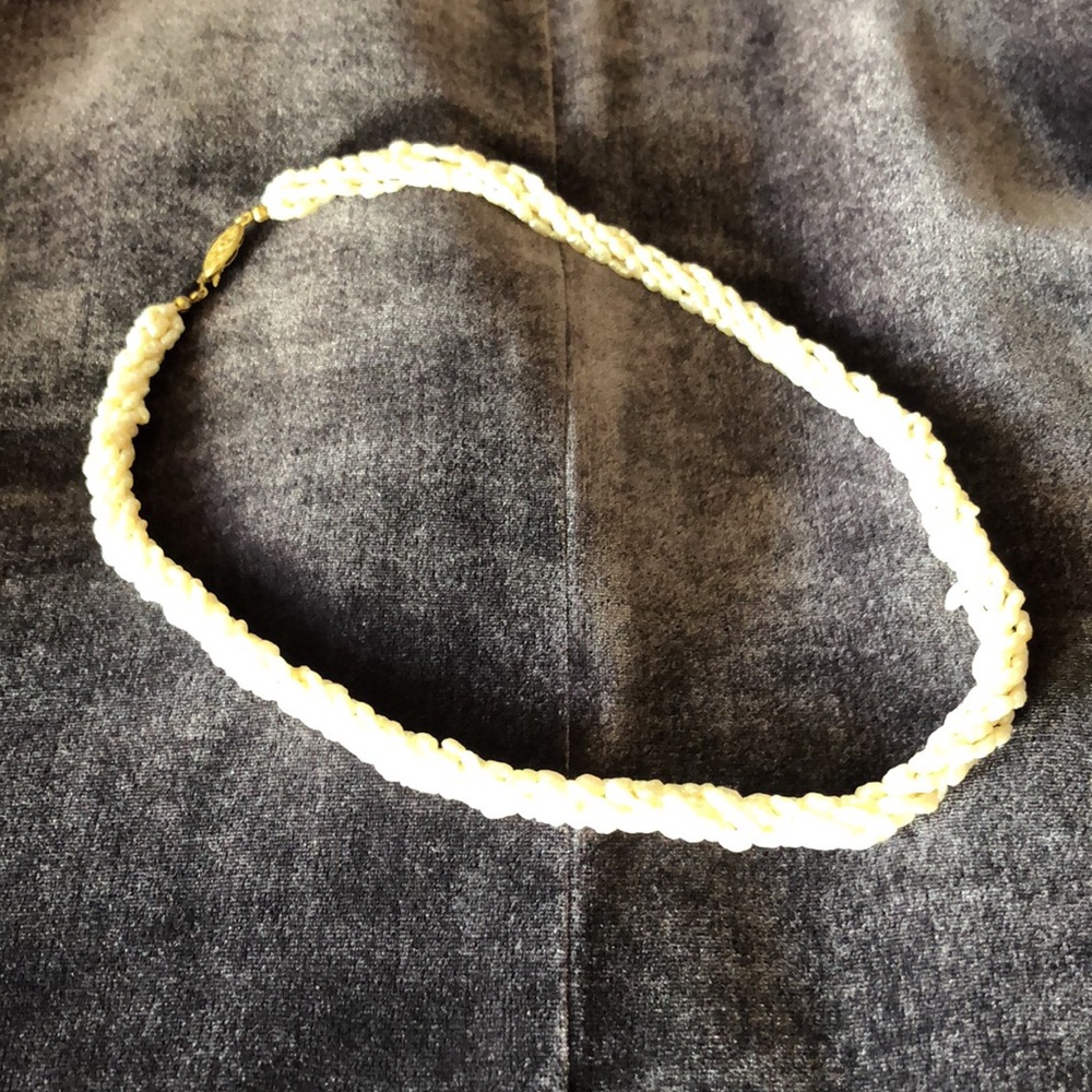 Vintage Seed Pearl Multi Strand Necklace